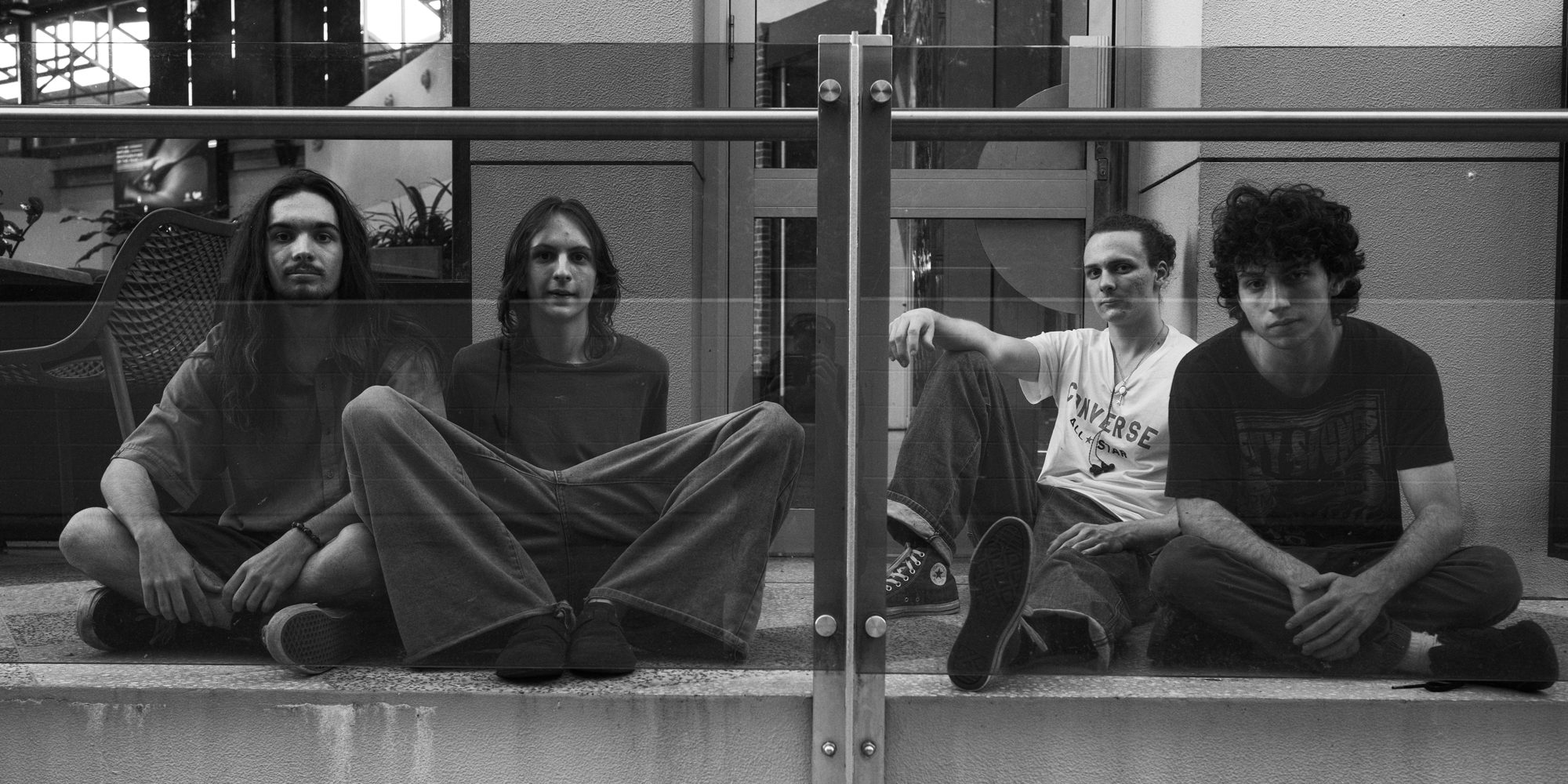 doneover group portrait in black and white