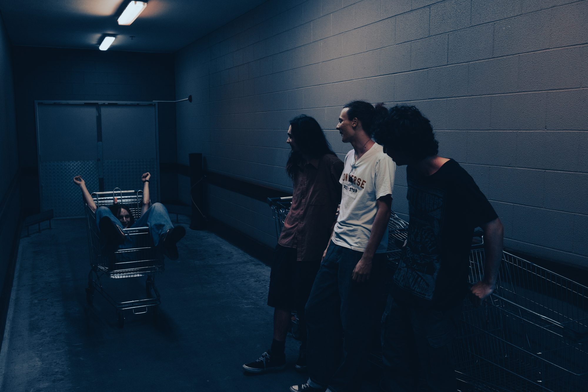 doneover in a hallway before a show